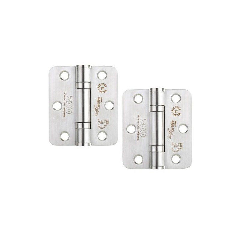 Zawias do drzwi 76x67mm stal nierdzewna INOX splatany 2szt.