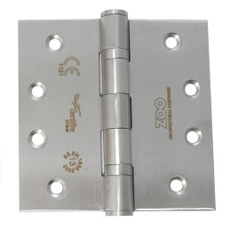 Zawias do drzwi 102x102mm stal nierdzewna INOX  2szt.