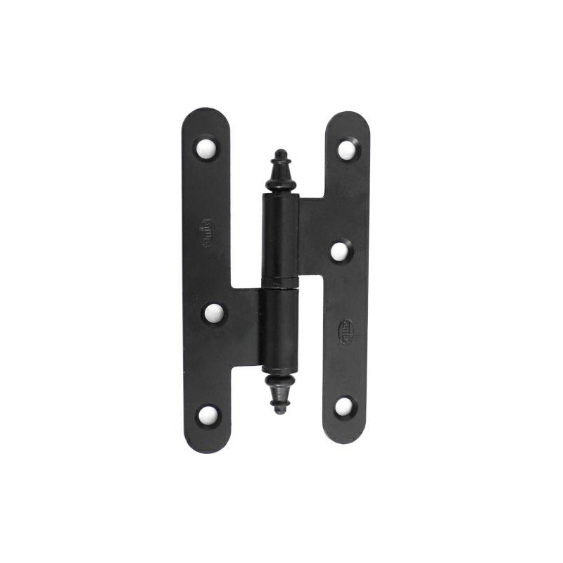 Zawias do drzwi 100x56mm stal czarny  rozłączny PRAWY (pl) mod. 408C