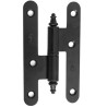 Zawias do drzwi 100x56mm stal czarny  rozłączny PRAWY (pl) mod. 408C