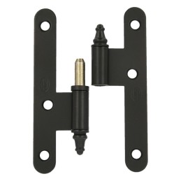 Zawias do drzwi 100x56mm stal czarny  rozłączny PRAWY (pl) mod. 408C