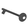 Klucz dodatkowy czarny nr 05 do zamków AGB