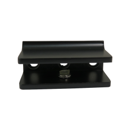 Podpórka półki szklanej 10mm czarna mod.33