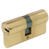 Wkładka drzwiowa 90mm 30/60 mosiądz lakierowany mod. 5000 PS