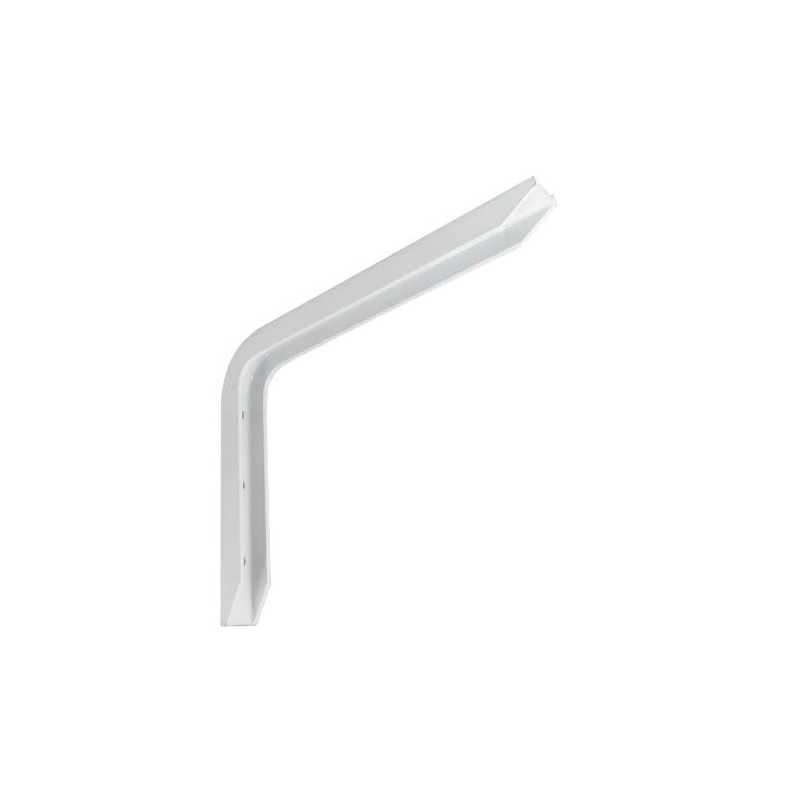 Wspornik półki aluminium biały 200x150mm mod.4