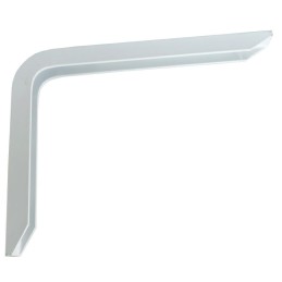 Wspornik półki aluminium biały 200x150mm mod.4