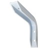 Wspornik półki aluminium biały 120x80mm mod.4