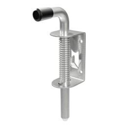 Zasuwa garażowa rygiel blokada ze sprężyną 127mm inox mod. 476