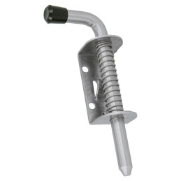 Zasuwa garażowa rygiel blokada ze sprężyną 127mm inox mod. 476