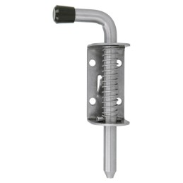 Zasuwa garażowa rygiel blokada ze sprężyną 127mm inox mod. 476