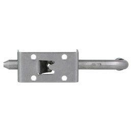 Zasuwa garażowa rygiel blokada ze sprężyną 127mm inox mod. 476