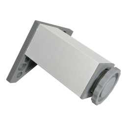 Noga meblowa nogi kwadratowe 40x40x100 z regulacją alum. srebrne - 4szt. mod. 20