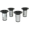 Noga meblowa nogi okrągłe 50x100-120 z regulacją chrom - 4szt. mod. 22
