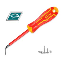 Wkrętaki izolowane 6szt. dla elektryków mod. THTIS566 (D)  TOTAL