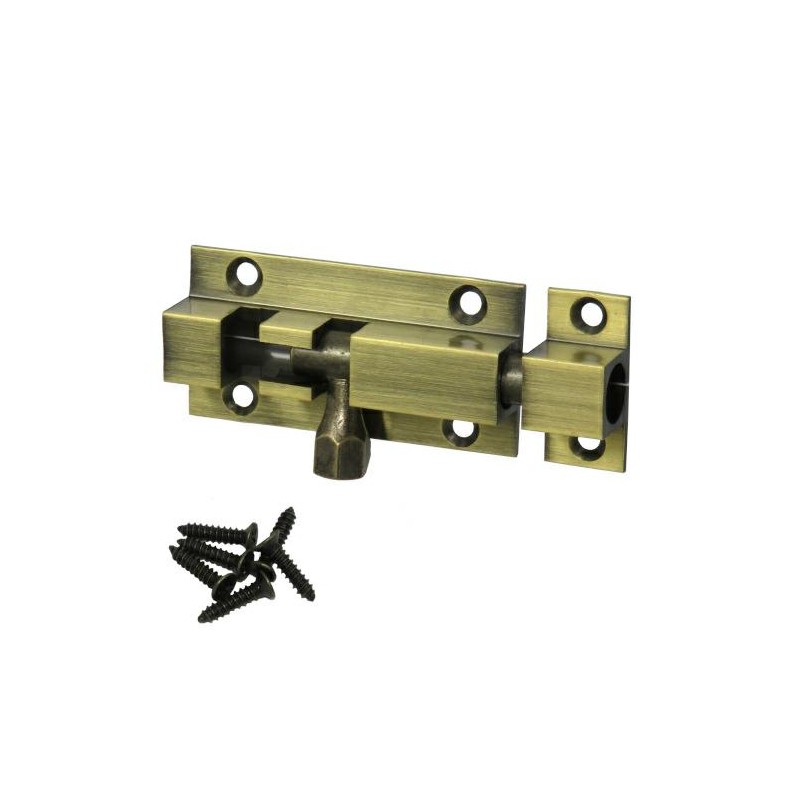 Zasuwka 50mm mosiężna złoto antyczne mod. 391