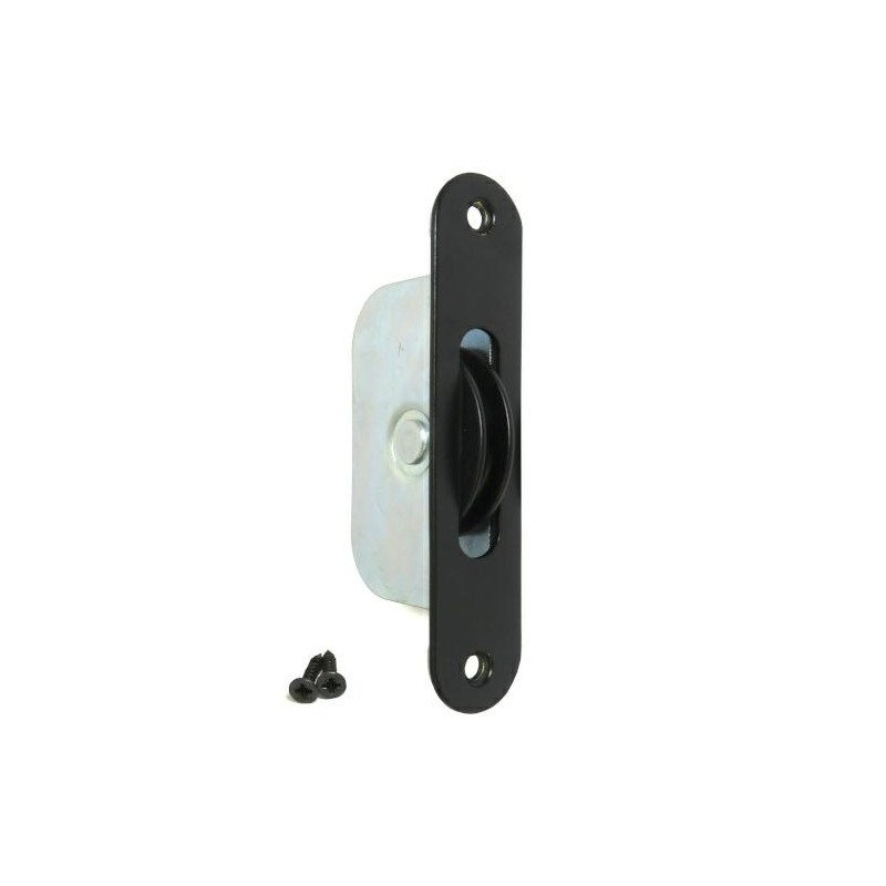 Kółko do sash R 118x25x39mm czarny mat