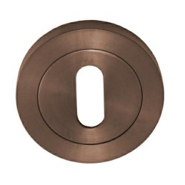 Szyld na klucz rozeta 50mm okrąg inox miedziany - 1 sztuka