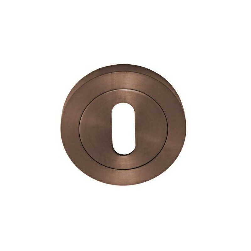 Szyld na klucz rozeta 50mm okrąg inox miedziany - 1 sztuka