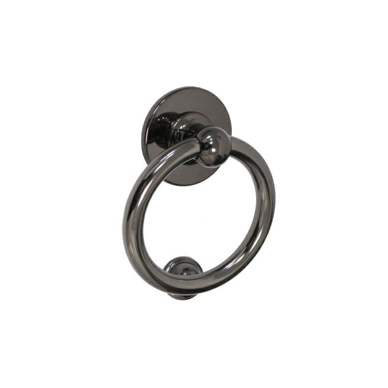 Kołatka drzwiowa Bull Ring Hardex brąz 127mm okrągła