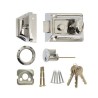 Zamek wierzchni Nightlatch Door Lock      65mm x 92mm x 47mm efekt chromu