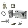 Zamek wierzchni Nightlatch Door Lock      65mm x 92mm x 47mm efekt chromu