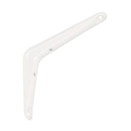 Wspornik półki stalowy biały 150x125mm mod. 6