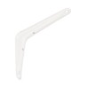 Wspornik półki stalowy biały 150x125mm mod. 6