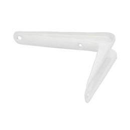 Wspornik półki stalowy biały 150x125mm mod. 6