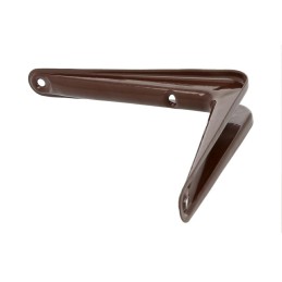 Wspornik półki stalowy brązowy 150x125mm mod. 6