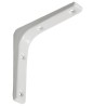 Wspornik półki stalowy stalowy biały 100x100mm mod. 2