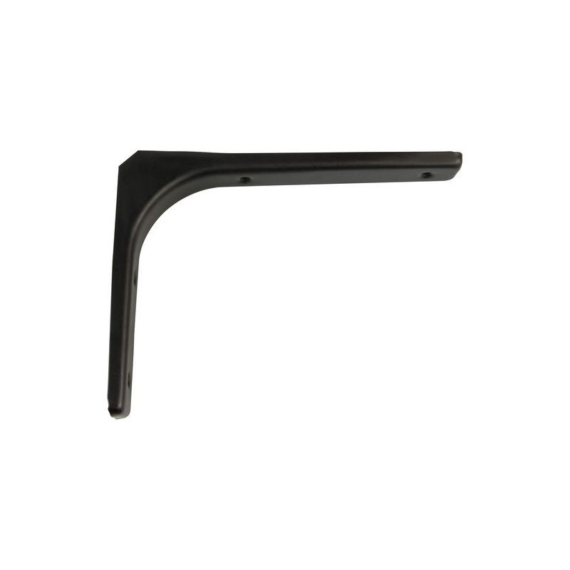 Wspornik półki stalowy czarny 150x125mm  mod. 2