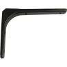 Wspornik półki stalowy czarny 200x150mm mod. 2
