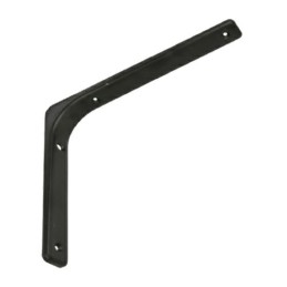 Wspornik półki stalowy czarny 250x200mm mod. 2