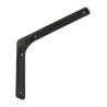 Wspornik półki stalowy czarny 250x200mm mod. 2