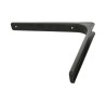 Wspornik półki stalowy czarny 250x200mm mod. 2