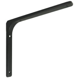 Wspornik półki stalowy czarny 300x250mm mod. 2