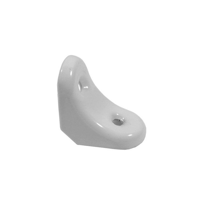 Wspornik półki stalowy biały 30x30mm mod. 2