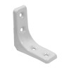 Wspornik półki stalowy biały 50x50mm mod. 2