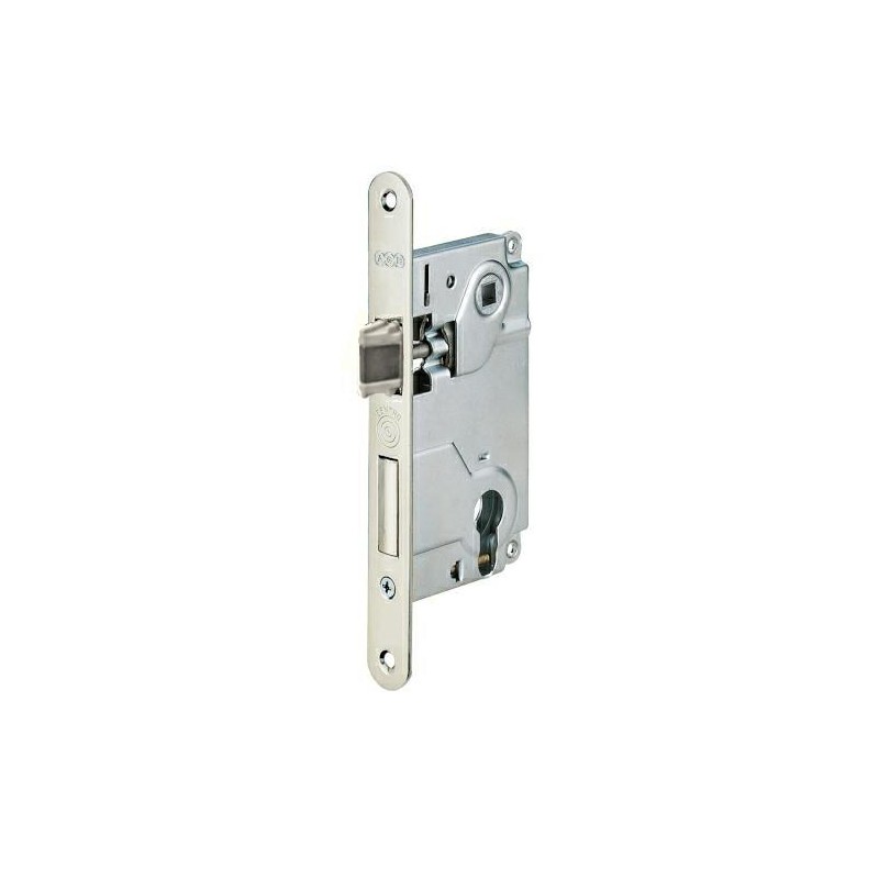 Zamek Drzwiowy Na Wk adk 85 50 Niklowany F18 CENTRO Z Ryglem Zamek Drzwiowy Na Wk adk 85 50 Niklowany F18 CENTRO Z Ryglem