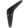 Wspornik półki stalowy czarny 100x75mm mod. 1