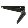 Wspornik półki stalowy czarny 100x75mm mod. 1