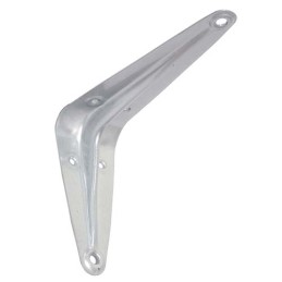 Wspornik półki stalowy srebrny 100x75mm mod. 1