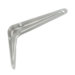 Wspornik półki stalowy srebrny 125x100mm mod. 1