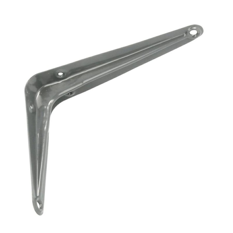 Wspornik półki stalowy szary 125x100mm mod. 1