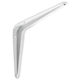 Wspornik półki stalowy biały 150x125mm mod. 1