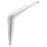 Wspornik półki stalowy biały 150x125mm mod. 1