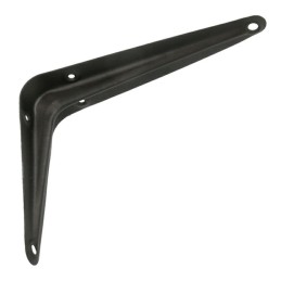 Wspornik półki stalowy czarny 150x125mm mod. 1