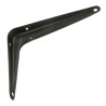 Wspornik półki stalowy czarny 150x125mm mod. 1