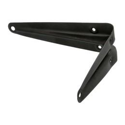 Wspornik półki stalowy czarny 150x125mm mod. 1
