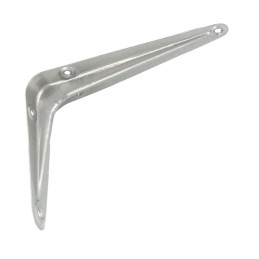 Wspornik półki stalowy srebrny 150x125mm mod. 1